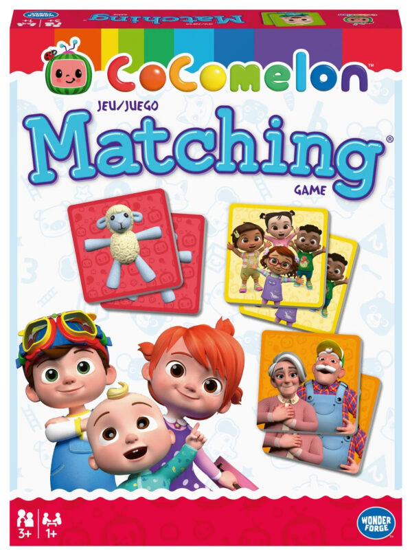 ef1b2b6bac8a4ba5a2a8328472704ea8 Wonder Forge CoComelon Matching Game For Girls & Boys Ages 3 and Up - A Fun and Fast Memory Game