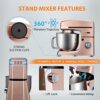 VIVOHOME 6 Speed Tilt Head Electric Champagne