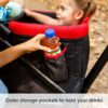 Baby Trend Tour 2-in-1 Stroller Wagon - Mars Red - Red