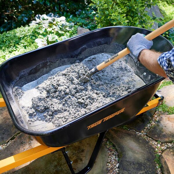 ef4b24a9427f4128b2bb283af81cf06d True Temper R6STFFEC 6 cu. ft. Barrow in a Box Steel Wheelbarrow with Never Flat Tire and Steel Handles