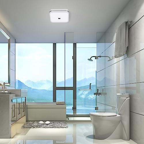 ef7d0f5366d24d17bb4795f34159c2a4 OREiN Bathroom Exhaust Fan with Light, 26W Bathroom Fan with LED Light