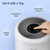 LEVOIT Air Purifier for Home Allergies Pets Hair in Bedroom, Covers Up to 1095 Sq.Ft