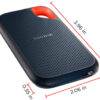 SanDisk - Extreme Portable 2TB External USB-C NVMe SSD - Black