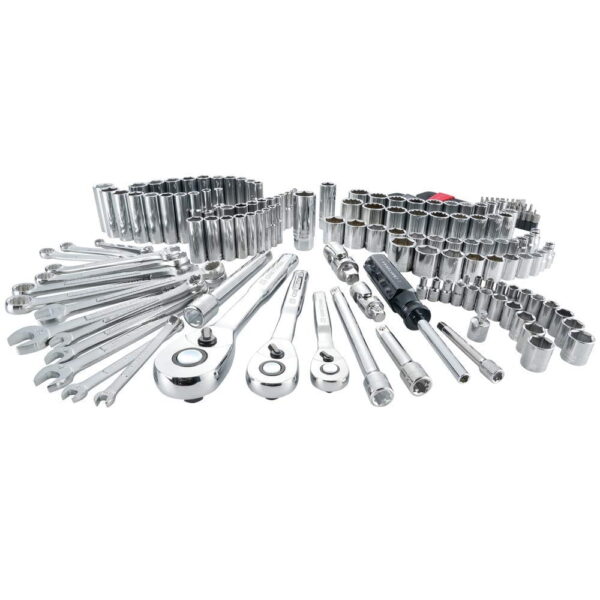 f03bc86c2bac475eb138b069c0a16bcc CRAFTSMAN Mechanics Tool Set, SAE/Metric, 189-Piece