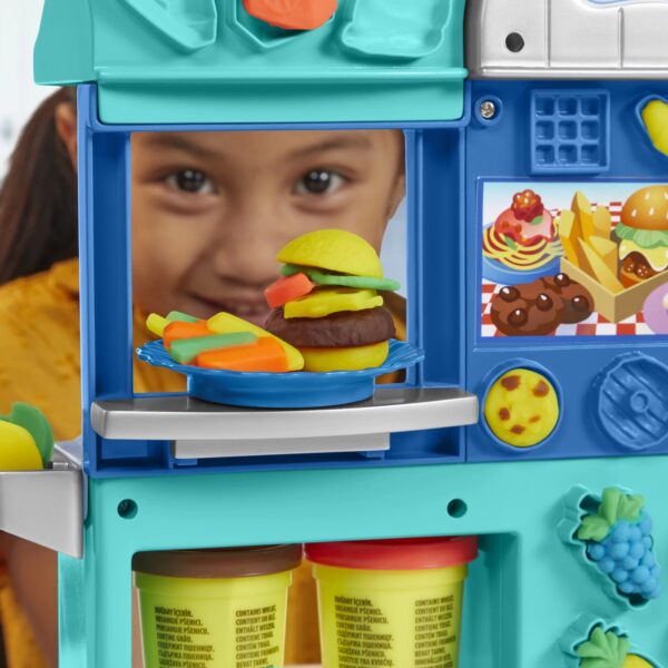f05bd966e5364b1499401034b44f7743 Play-Doh Kitchen Creations Busy Chef's Restaurant Set for Boys and Girls - 5 Color (5 Piece)
