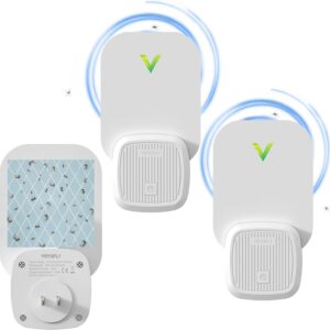 VEYOFLY Flying Insect Trap, Fruit Fly Traps for Indoors, (Pack of 2 - White)