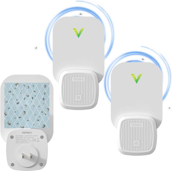 f0c66e39afa34a3ab5eb453a610d6876 VEYOFLY Flying Insect Trap, Fruit Fly Traps for Indoors, (Pack of 2 - White)