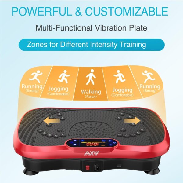 f11c7e1cd1e04979ba065b2cd556f9fc Vibration Plate Fitness Platform Exercise Machine Vibrating Lymphatic Drainage Shaking Full Body Shaker Workout Vibrate Stand Shake Board Sport Gym for Weight Loss Fat Burner for Women Men