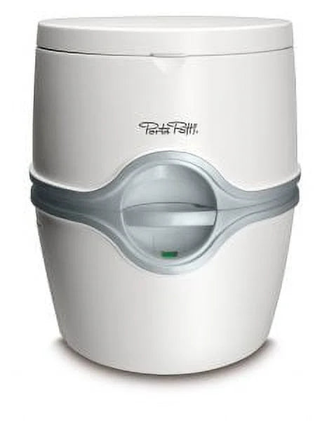 Thetford 565E Porta Potti Portable Battery Powered Flush Travel Toilet, White