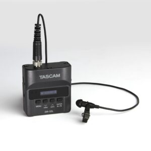 Tascam DR-10L Digital Audio Recorder with Lav Mic