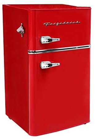 f23a0061b4aa4694bc37e2a367ee9f11 3.2 Cu ft Two Door Compact Refrigerator with Freezer