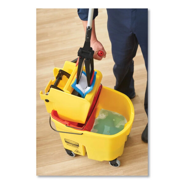 Wavebrake Side Press Combo Bucket 35 Qt, Yellow