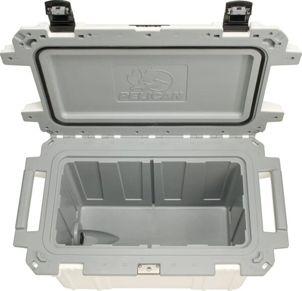 f2d0d32fb50648c18876ca0b03469a3c Pelican Elite 70 Quart Cooler White/Gray