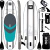 Roc Inflatable Stand Up Paddle Boards with Premium SUP Paddle Board Accessories, Wide Stable Design, Non-Slip Comfort Deck for Youth & Adults