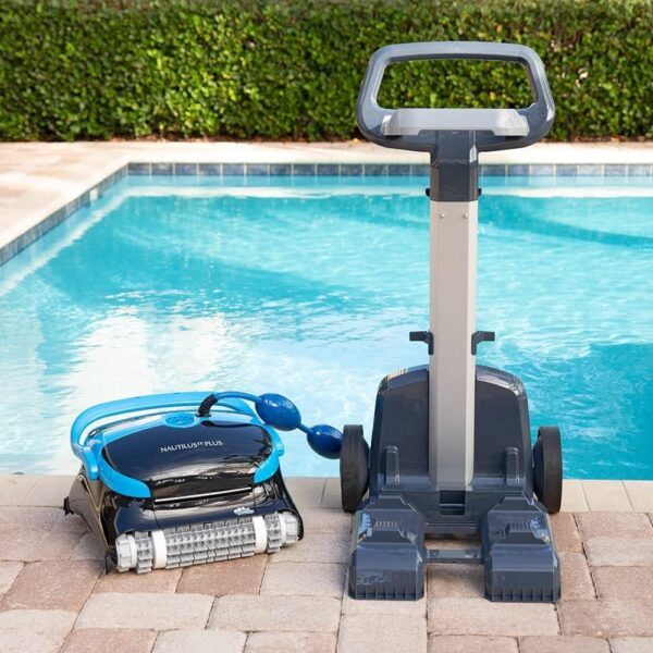 f2f561d57f8d4895abb6ce21d5db67d8 Dolphin Nautilus CC Plus Wi-Fi Automatic Robotic Pool Vacuum Cleaner, Always Cleaning, Never Charging, with Wall Climbing Scrubber Brush, Ideal for In-Ground Pools up to 50 FT in Length