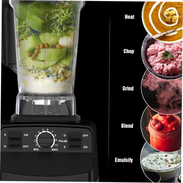 f3035627b540471880b38af103bebe90 Professional Blender with 1450-Watt Motor & 68 oz Dishwasher-Safe Total Crushing Pitcher, Black