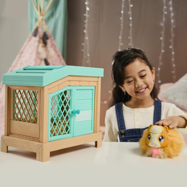 f304fa7bbc334797a07f6b5d89f020e4 Soft interactive guinea pig and her cage, 20+ sounds and reactions