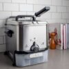 Stainless Steel 1.8 LITER Clean Deep Fryer