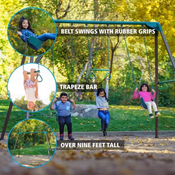 Lifetime Metal Swing Set (Earthtone), 91137