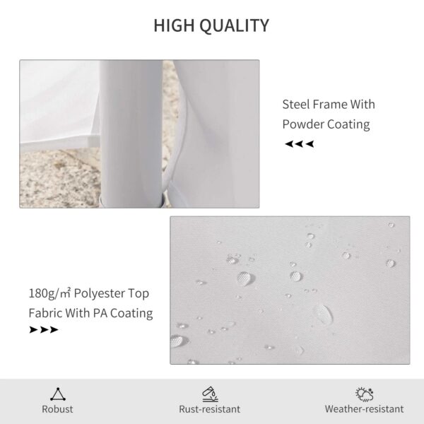 f39ec04d8e8a4ff19a2b144210d6b648 Outsunny 29 x 21 ft Party Tent, Wedding Tent with Sidewalls, Heavy Duty Event Tent with 2 Doors and 8 Windows, Outdoor Gazebo Tent for Party, White