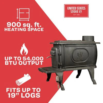 f3b6298008774181bde4307a23890de8 Logwood 900 Sq. Ft. EPA Exempt Cast Iron Stove