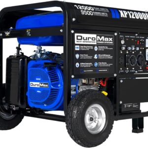 13,000-Watt Dual Fuel Portable Generator - Gas & Propane, Electric Start, Whole Home Backup Power, Transfer Switch Ready, RV & Emergency Ready