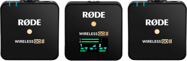 RØDE - WIRELESS GO II Dual Channel Wireless Microphone System