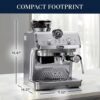De'Longhi EC9155M La Specialista Arte Pump Espresso Machine, Metal