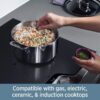 All-Clad D3 Stainless 3-ply Bonded Cookware Set, 10 piece Set