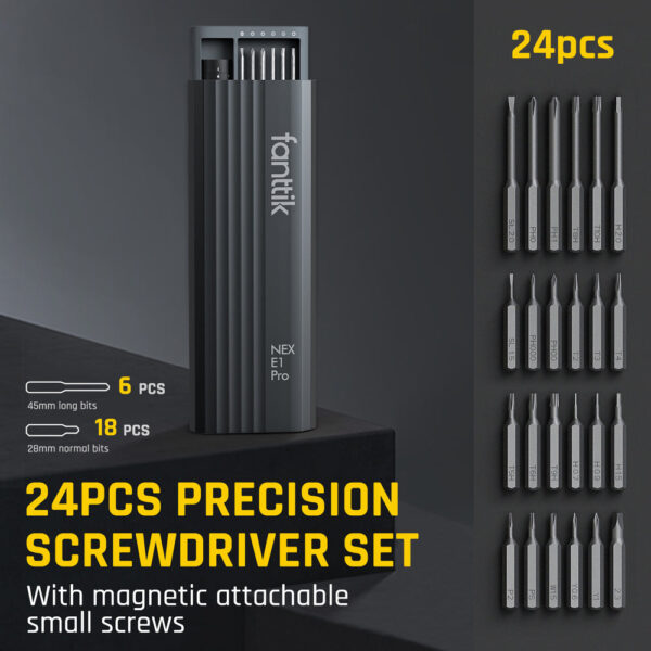 E1 PRO Precision Electric Screwdriver and T8 APEX Jump Starter Standard Package