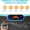 Vibration Plate Fitness Platform Exercise Machine Vibrating Lymphatic Drainage Shaking Full Body Shaker Workout Vibrate Stand Shake Board Sport Gym for Weight Loss Fat Burner for Women Men