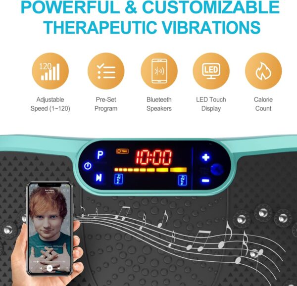 f56afe87d5b04d9096040e940f30a43a Vibration Plate Fitness Platform Exercise Machine Vibrating Lymphatic Drainage Shaking Full Body Shaker Workout Vibrate Stand Shake Board Sport Gym for Weight Loss Fat Burner for Women Men