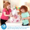 Melissa & Doug Wooden Beauty Salon Play Set With Vanity and Accessories (18 pcs) - FSC Certified