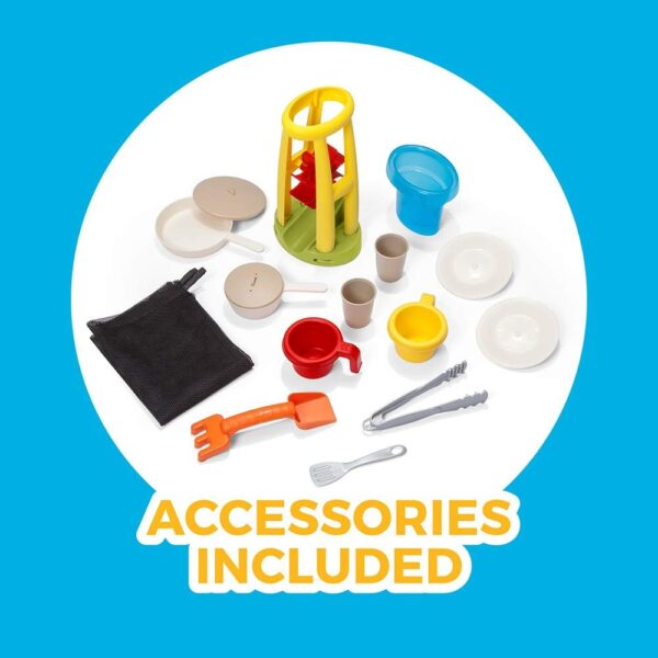 f6b097d9fe4a498781710751a2c83949 All-round play patio with canopy, kids indoor and outdoor kitchen play set