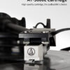 ANGELS HORN Vinyl Record Player Built in Speakers