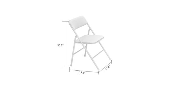 f7285d998cf8423489f6c421841a6765 COSCO 5-Piece Folding Dining Set with Card Table and 4 Fabric Padded Chairs, Tan