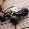Remote Control Car for Kids Adults 60KM/H 4x4 Power 1:18 Scale Brushless Motor, Hobby Electric Monster RC Truck All Terrain off Road 2 Batteries Outdoor Play