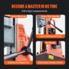 Mag Drill Press, 1550W 2" Boring Diameter, 2922lbf Power Magnetic Drill, 500 PRM, 10-Speed, Electric Drilling Machine for Metal Surface, Industrial and Home Improvement