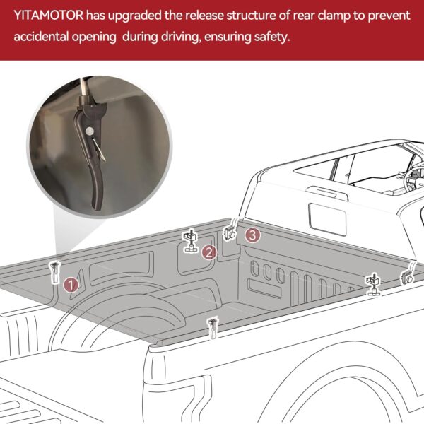 f7ce22d0602f4e768ab6fdbd547f589b YITAMOTOR Soft Tri-fold Truck Bed Tonneau Cover