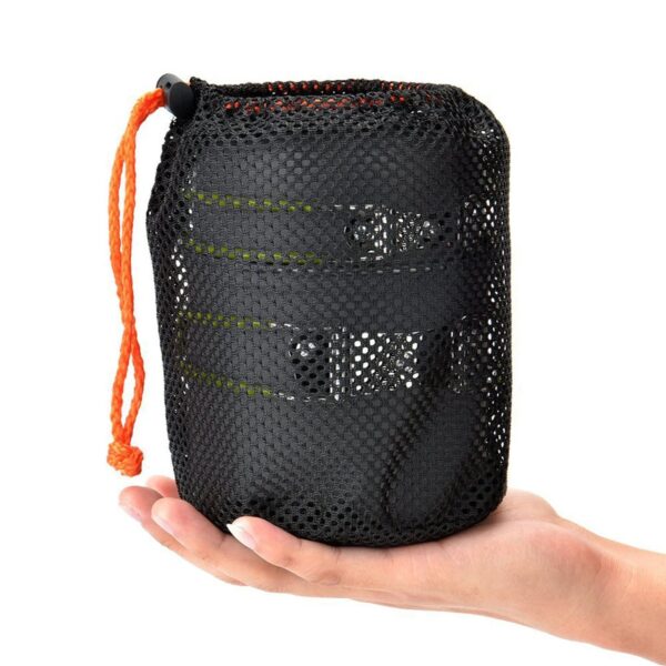 f826e030ead8437aa5d362a5c0c478a9 5PC Picnic Set Outdoor Portable Camping Pot 1-2 People Picnic Barbecue Tableware Pot
