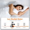 Masticating Juicer Machines, AMZCHEF Slow Cold Press Juicer with Reverse Function