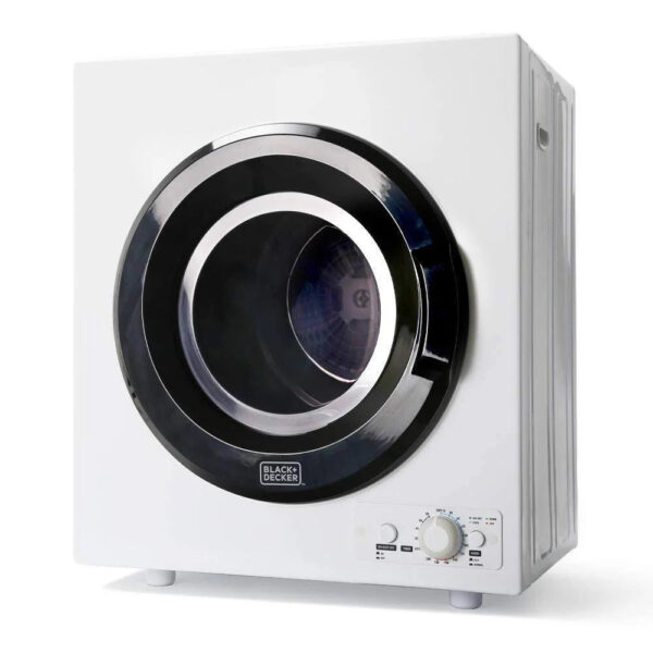 f87d4a67af274106b74ef9ccb2177264 3.5 Cu. ft. Portable Dryer – White Black