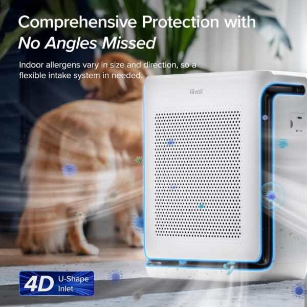 f8b522c355064c74a5d245457e44cb00 Air Purifiers for Home Large Room Up to 1800 FtΒ² in 1 Hr with Washable Pre-Filter, Air Quality Monitor, Smart WiFi, HEPA Sleep Mode for Allergies, Pet Hair in Bedroom, Vital 200S-P, White