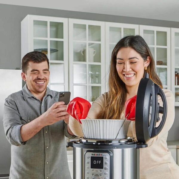 f8e7eba7908e42188a4c35f3090cc38b Instant Pot 8 qt. Stainless Steel Duo Electric Pressure Cooker
