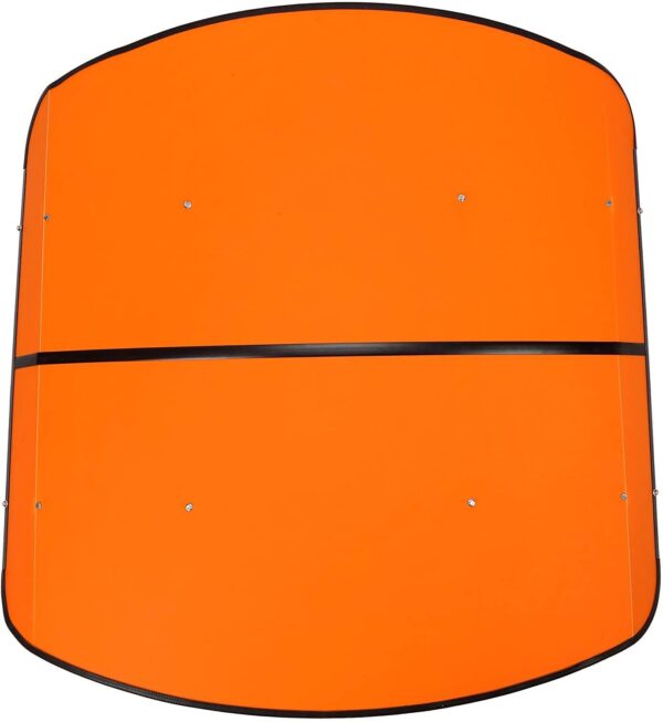 fa3a2ff0089d49f2b7750bd74822b768 Tractor Canopy Orange Compatible with All ROPS 48 X 52 Equipped Tractors with a 2 x 2 or 2 x 3 ROPS (Will Add About 4 to The Height of The Tractor) Tractor Sun Canopy Sunshade
