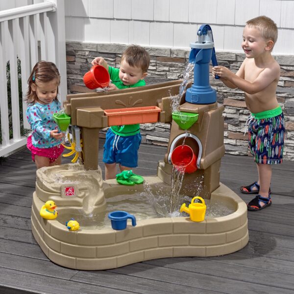 Step2 Pump & Splash Discovery Pond Water Table for Toddlers