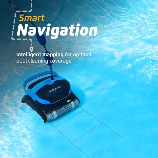 fad8f3ebbb9d499094a2cbba785ea45b Dolphin Nautilus CC Plus Wi-Fi Automatic Robotic Pool Vacuum Cleaner, Always Cleaning, Never Charging, with Wall Climbing Scrubber Brush, Ideal for In-Ground Pools up to 50 FT in Length