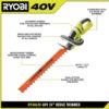 40V 24 in. Cordless Battery Hedge Trimmer with 2.0 Ah Battery and Charger RY40620