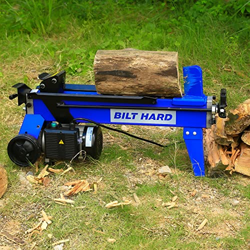 fb7ddb9d1b8248329a89fe64eba5450c BILT HARD Log Splitter 6.5 Ton, Wood Splitter Electric Powered 15Amp with Hydraulic Ram