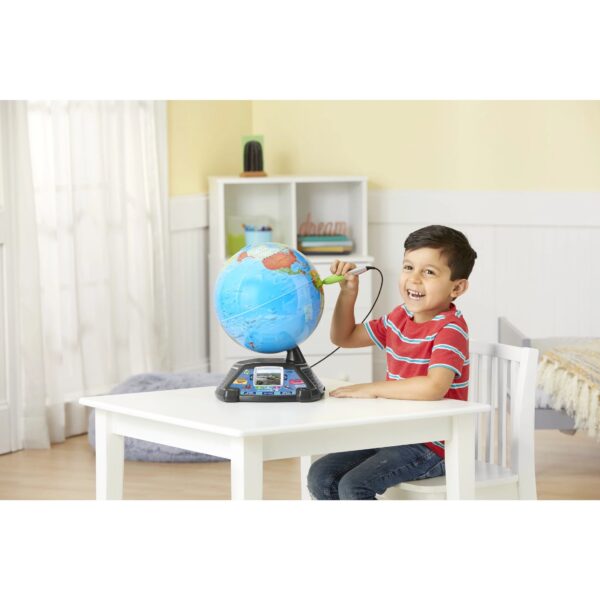 LeapFrog Magic Adventures Globe for Kids, Electronic Learning System, Teaches Countries, Culture